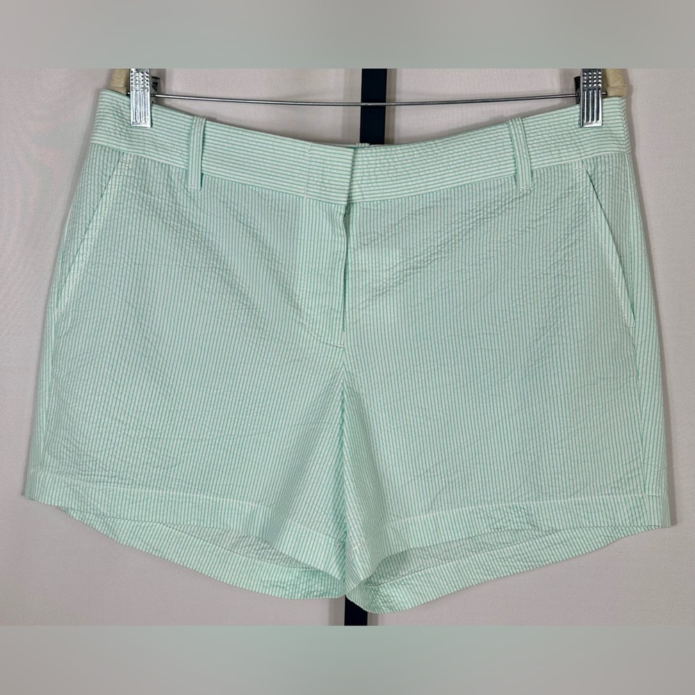 J. Crew Mint Green Seersucker Women’s Shorts